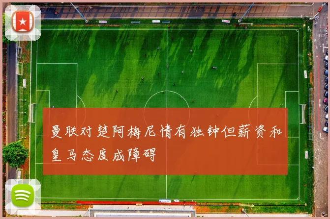 曼联对楚阿梅尼情有独钟但薪资和皇马态度成障碍